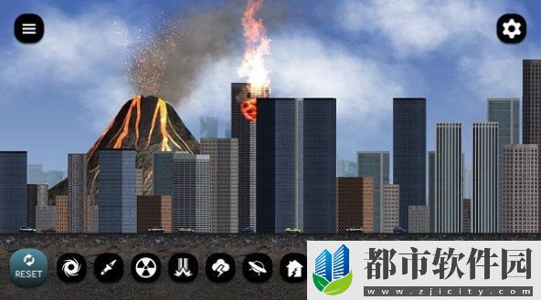 像素城市毁灭模拟器